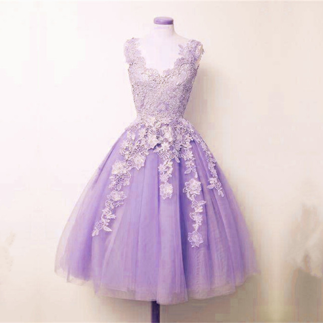 lilac vintage dress